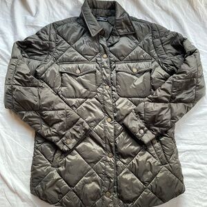32 Degrees Women’s Olive Shirt Jacket